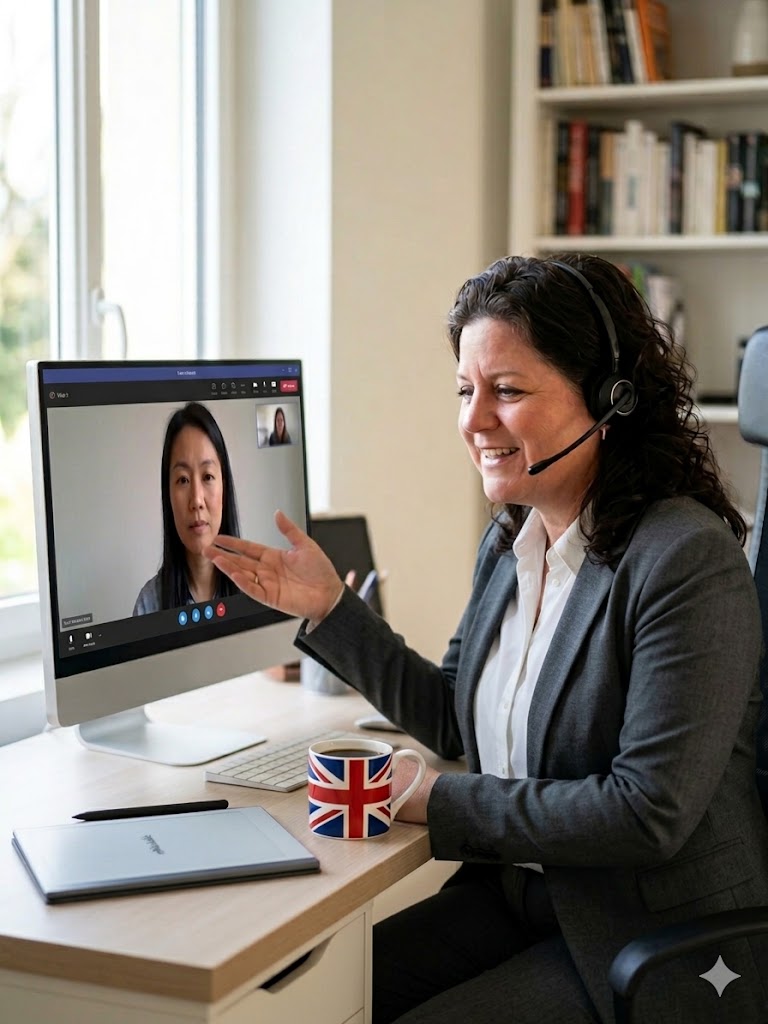 Claire Ferrant — cours d'anglais en visio